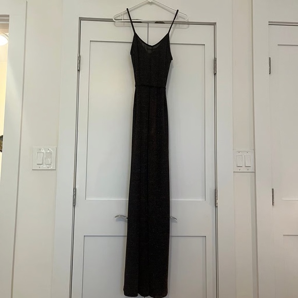 Reformation Koda Jumpsuit Gold Sparkle XS - Picture 6 of 10